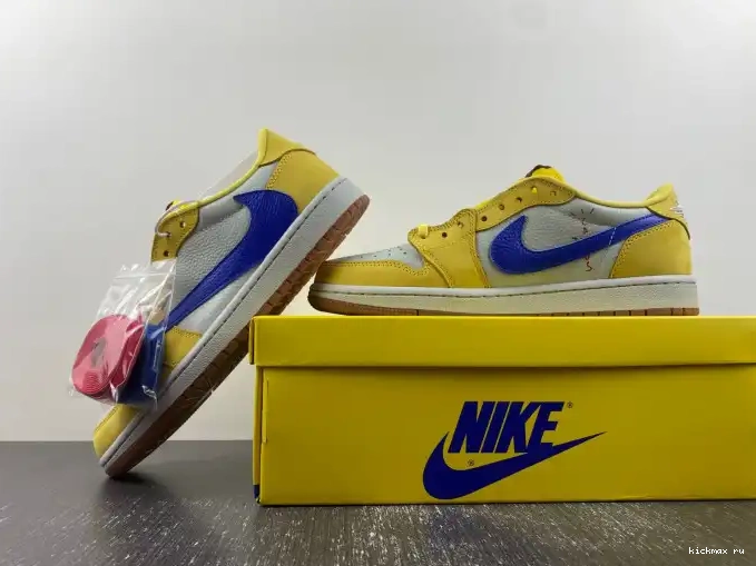 Rep x Travis Canary Scott 1 OG Air DZ4137-700 Jordan Low 0517